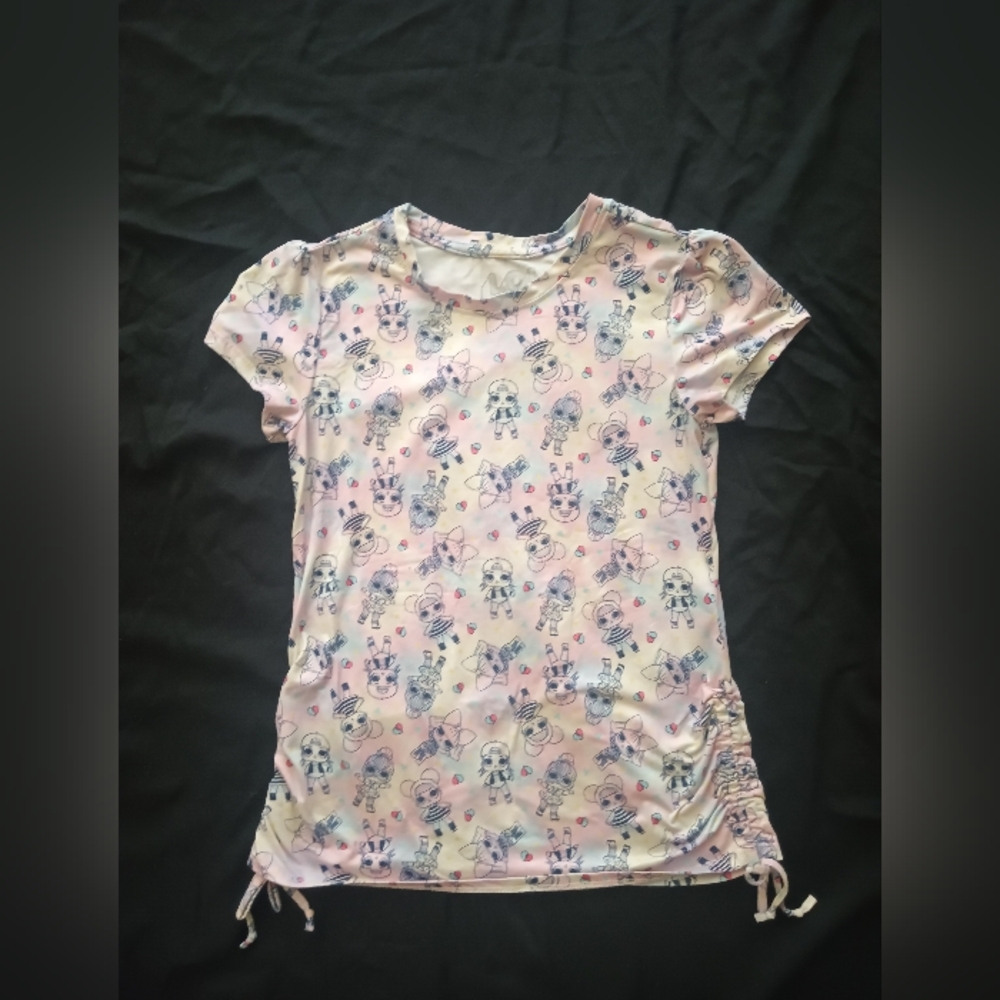Kids Pink Graphic T-Shirt
